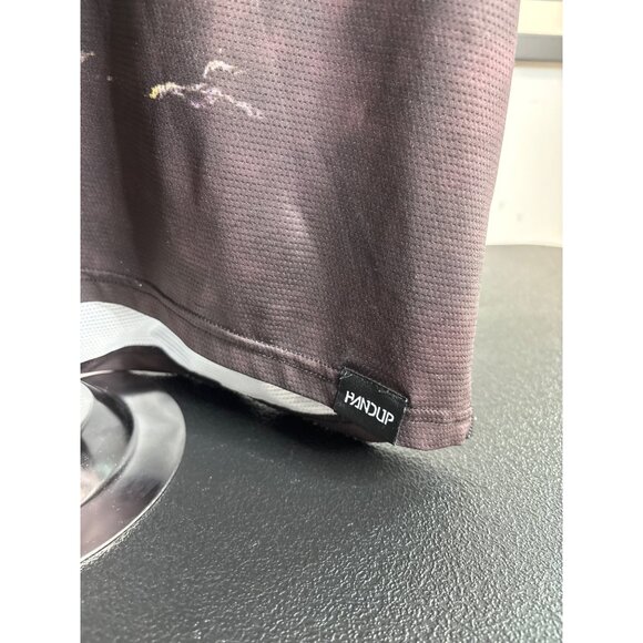 HANDUP Apparel Men's Brown Wolf Vent Top Cycling Shirt XL NWOT - Picture 3 of 8